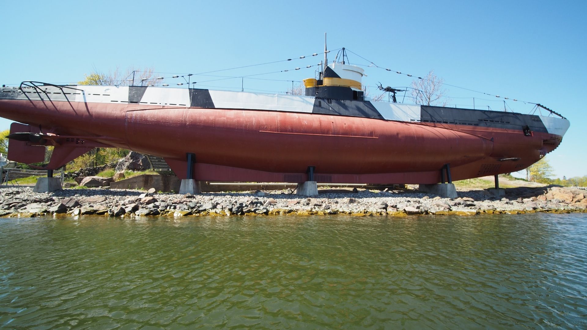Submarine Vesikko Suomenlinna